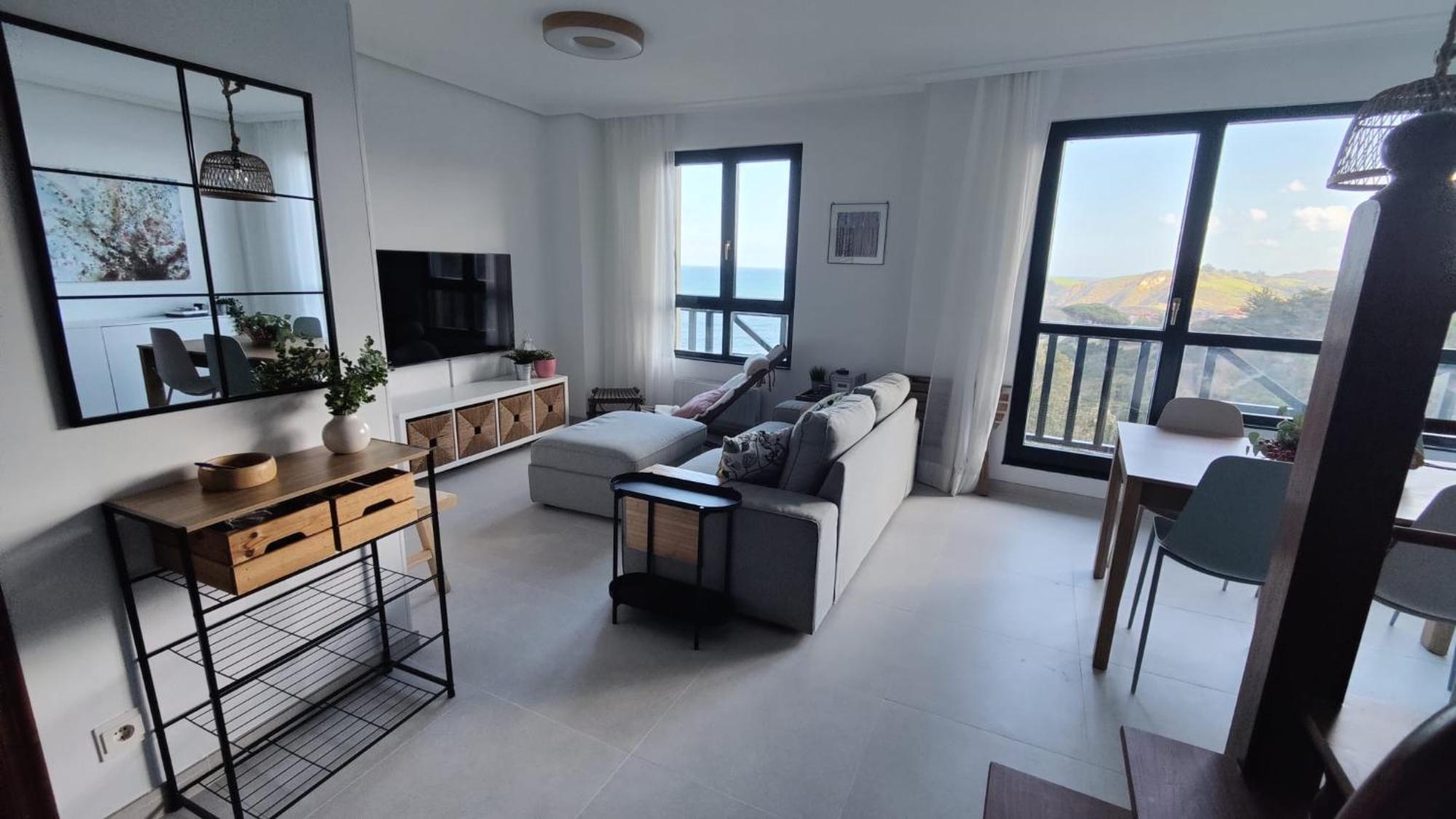 Bonito Duplex Con Vistas Al Mar Apartment โกมิญาส ภายนอก รูปภาพ